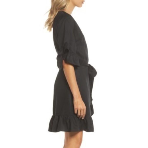 chelsea28 ruffle wrap dress NWT. - Picture 2 of 8